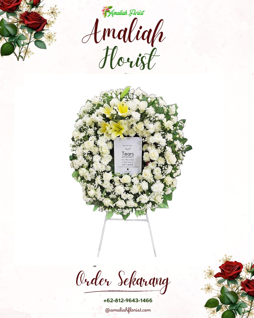 Krans Bunga Duka Cisitu