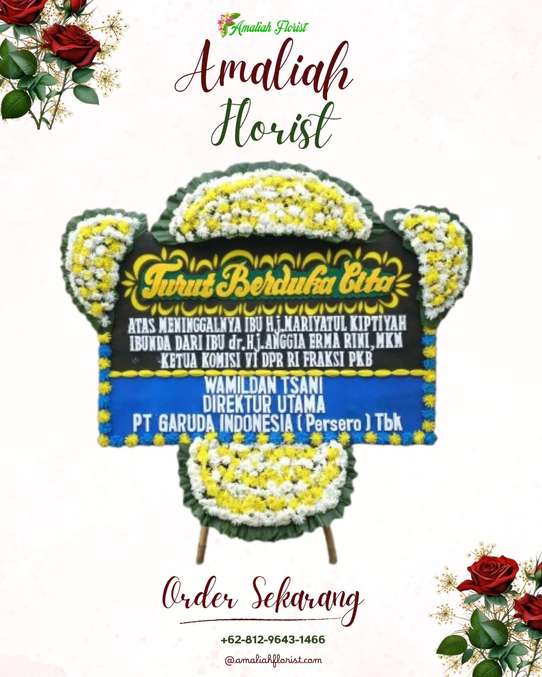 Papan Bunga Duka Cisitu